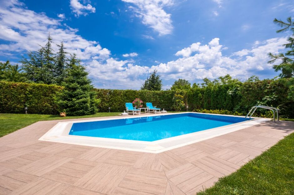 piscina in giardino padova